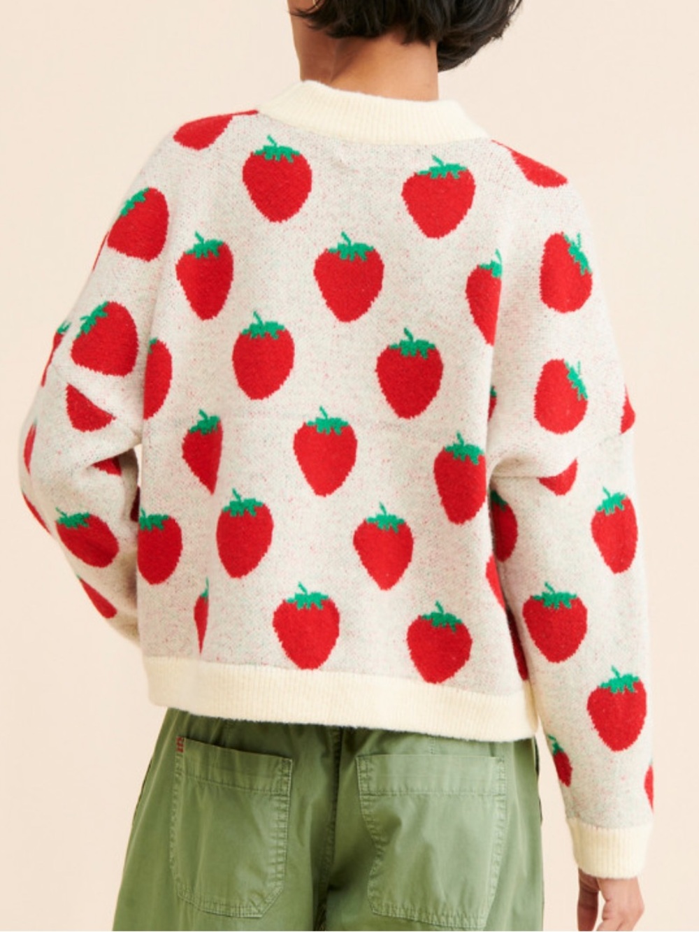 Lisa Says Gah Ella Strawberry Sweater - Picture 2 of 5